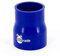 Bonrath Durite Silicone réducteur droite - Longueur: 76mm - Ø60>55mm, Blue