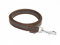 Mystique® Gummierte Leine 12mm ohne Handschlaufe Standard Karabiner braun 3m