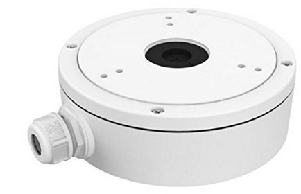 HIK10 - HIKVISION DS-1280ZJ-S White Waterproof Junction Box for CCTV Dome Camera W/ 2 YR Warranty by Hikvision