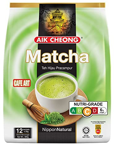 Aik Cheong Matcha (12 sachets x 25g) 300G