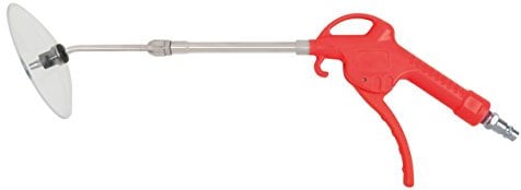 KS Tools 515.1906 Teleskop-Druckluft-Ausblaspistole 90-190mm mit Schutzschild