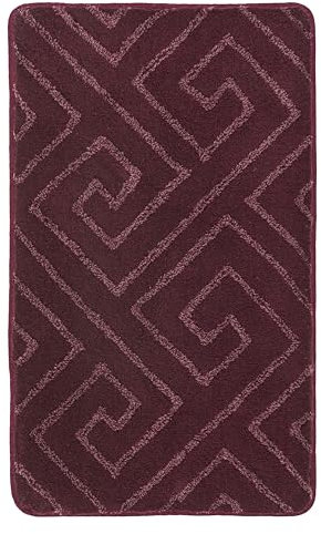 Kleine Wolke Badteppich Jenna Purple 60 x 100 cm