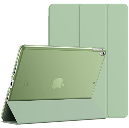 JETech Hülle für iPad Air 10,5 (3. Generation 2019) und iPad Pro 10,5 2017, Schutzhülle mit Ständer Funktion und Auto Schlafen/Wachen (Matcha Grün)