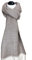 Abolengo de Alpaca 100% Alpaka (Baby Alpaka) Schal, besonders fein und weich, 30x200cm, beige muster