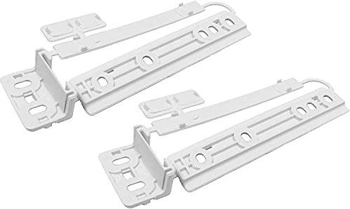 bartyspares® Two Door Mounting Bracket Fixing Slide Kit for Zanussi Electrolux Integrated Fridge & Freezer