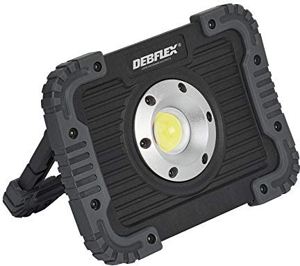 DEBFLEX Proiettore Lampada Faro LED 600492 Spot Cantiere Simple Flux Batteria 4000
