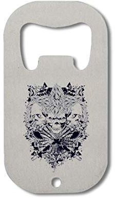 Warrior Trinity Viking Axe Fighter Art Stainless Steel Bottle Opener