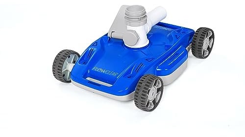 Bestway FlowClear AquaDrift - Aspirapolvere automatico fuori terra per piscina, con ruote multidirezionali e 3 impostazioni regolabili, blu