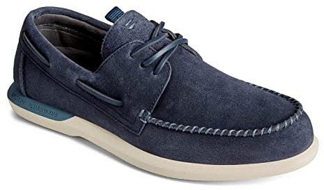 Sperry Men's, Gold Cup Authentic Original PLUSHWAVE 2.0 Boat Shoe, Navy, 8 UK