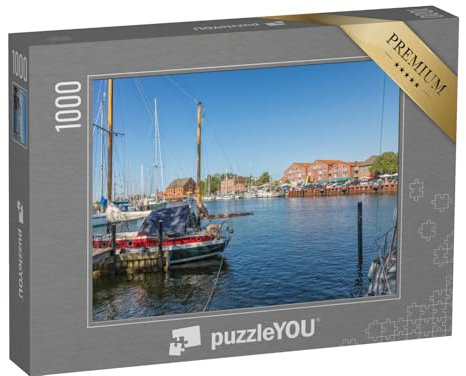 puzzleYOU: Puzzle 1000 Teile „Hafen von Orth, Insel Fehmarn, Schleswig-Holstein, Deutschland“ – aus der Puzzle-Kollektion Fehmarn