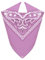 Van Der Rich ® - Bandanas aus 100% Baumwolle Kopftuch für Herren Damen (Rosa, One Size)