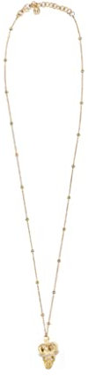Philipp Plein Damen-Halskette Skull Crown Goldfarben PJ4AA03NU