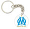 Porte clé badge OM Olympique de marseille football personnalisé collection