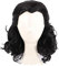 NEZIH Loki Cosplay Perücke Loki Black Courly Hitzebeständige Synthetische Haare Comic Loptr Rollenspielperücken + Perücke Kappe, Geeignet Für Halloween-Party, Nachtleben, Anime-Geschenk