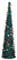 Warmiehomy Faltbarer Weihnachtsbaum, 150 cm, glitzernd, Bleistift, Weihnachtsbäume mit Pailletten, künstlicher Pop-Up-Lametta-Baum, Weihnachtsdekoration für Wohnung, Zuhause, Geschäft, Büro,