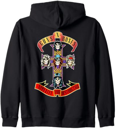 Guns 'n' Roses Appetite for Destruction Rock Music Band Kapuzenjacke