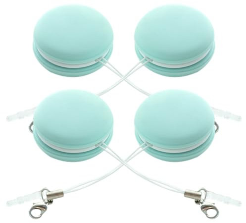 AOKWAWALIY Lot de 4 chiffons nettoyants pour écran - Anti-poussière, anti-traces de doigts - Pour lunettes, lunettes, Macaron - Lingettes de nettoyage pour lunettes - Lingettes pour lunettes