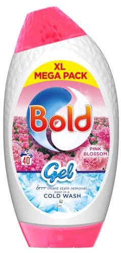 Bold 2in1 Washing Liquid Gel Pink Blossom 40w 1320ml