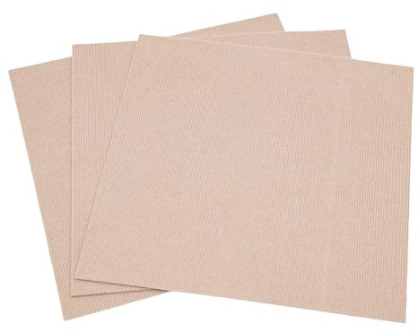 AOOUNGM 20 Stück Teppichfliesen, 50.8 x 50.8 cm Fliesen Selbstklebend, Adsorptionstyp selbstklebender Teppich, Selbstklebend Gewerbe Teppichboden (Beige-Kamel)