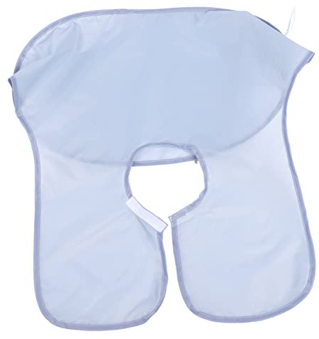 CANIGHT 2 Stk Rasiertuch Herrenschürze Umhang Zum Haare Waschen Regenschirm Zum Schneiden Von Bart Haarschnittfänger Lätzchen Für Männer Bartfänger Zum Rasieren Bartpflege Polyester Grey