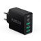 USB C Ladegerät Mehrfach,50W 5-Port USB C Wandladegerät,PD 3.0 Schnellladegerät Netzteil Stecker USB Adapter Fast Charger für iPhone16 15 14 13 12,Tablets, Google, Huawei, Samsung, Handys