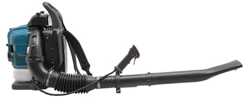 Laubbläser Benzin,75,6cc Benzin Laubsauger Rucksack Laubbläser 4-Takt Motor Blasgerät Laubgebläse Ventilator LaubbläSer 2,6kw/7000 RPM,Für Yard,Garten, Rasenpflege