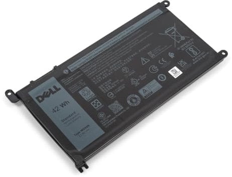 Dell WDX0R Laptop Battery (11.4V/42Wh/3-Cell) for Inspiron, Latitude, Vostro