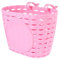 POPETPOP 1 Pz Cestino della Bicicletta Cestino Anteriore per Accessori Basket per Manubrio Anteriore per Cestino Bici per Ragazze Cestino Bici Bambina Rosa