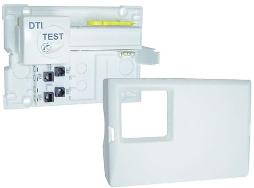 MICHAUD - Coffret de Communication Grade 1 avec DTI 250x175mm 4 Prises RJ45 RAPID'CONNECT