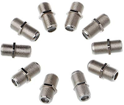 10 Stück Joiner Barrels Connector F Stecker Kupplung Adapter 4 für Sky Plus für HD TV