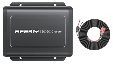 AFERIY DC060 580W DC-DC Batterieladegerät, 12V/24V Schnellladegerät | Bis zu 6-mal schneller als Zigarettenanzünder-Ladegeräte, kompatibel mit 95% der 48V Powerstations für Roadtrips & Wohnmobile