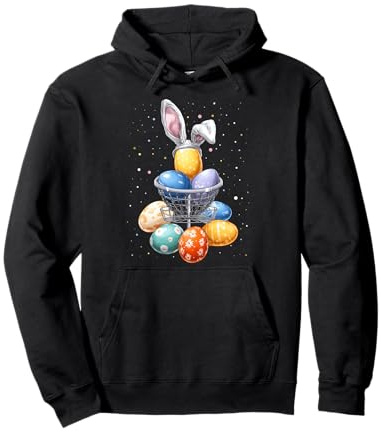 Discgolf Disco de Golf Golfista Pascua Conejo Orejas de Conejo Sudadera con Capucha