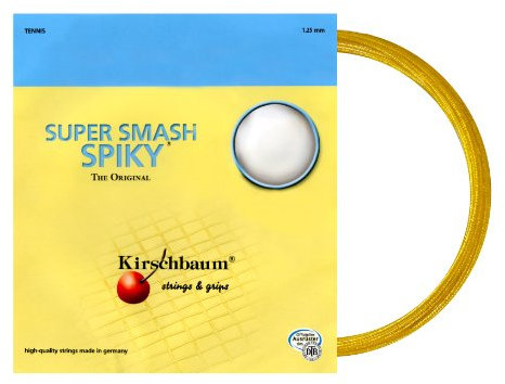 Kirschbaum Saitenset Super Smash Spiky, Gelb, 12 m, 0105000212400010