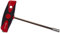 Wiha Schraubendreher mit Quergriff und zwei Bithaltern ComfortGrip magnetisch 1/4 (26179) 150 mm