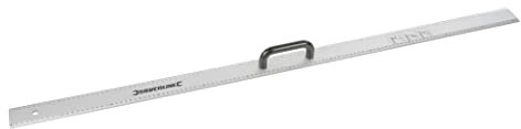 Silverline 731210 Aluminium-Lineal mit Griff 1200 mm