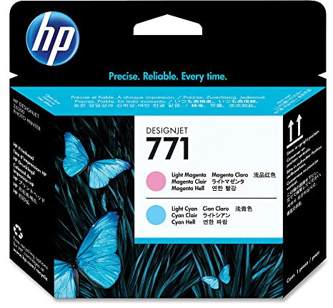 HP 771 Magenta hell und Cyan hell Original Druckkopf für HP DesignJet