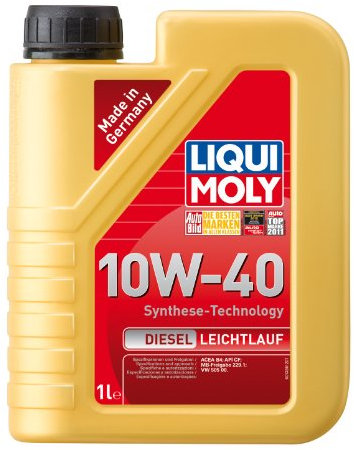 LIQUI MOLY Diesel Leichtlauf 10W-40 | 1 L | Synthesetechnologie Motoröl | Art.-Nr.: 1386