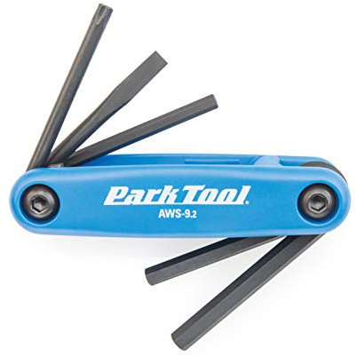 Park Tool AWS-9.2 Tool Pliant-/ T25, 4/5/6 Adulte Unisexe, Argent, Taille Unique
