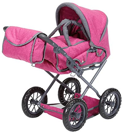 Knorrtoys 63131 - Puppenwagen Ruby - berry