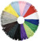 DOITEM 15 Farben Nylon Unsichtbar Reißverschlüsse, 30cm lang, 2.3cm breit für Kleidung Tasche Mäppchen Kissenbezug, 75 Stück