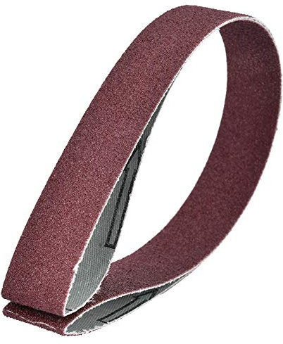 10 pièces Ceinture de Ponçage, Grain 60, Bande Abrasive 760x25mm/30 x 1 pouces, pour Bois, Meubles, Matériel en Métal et Meulage et Polissage Non Métalliques