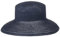 Mayser Tiffy Uni Hanfhut Damenhut Strohhut Sommerhut Sonnenhut Damen - Made in The EU Sommer Frühling-Sommer - One Size dunkelblau