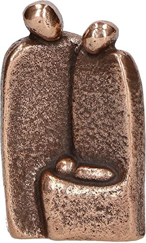 Mini-Krippe aus Bronze / 3,5 x 5,5 x 1,8 cm in Geschenkverpackung