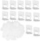Clips Espaciadores de Nivelación 400 Piezas 1 mm Nivelador de azulejos Desechable Lengüetas de Nivelar Azulejos Para La InstalacióN de Azulejos de CeráMica