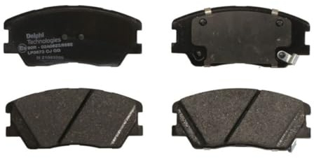DELPHI LP3673 Bremsbelagsatz Bremsbeläge Vorne ohne Zubehör Kompatibel mit KIA Soul III SK3
