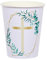 amscan 9915624-66 Botanical Celebraton Cross Cup - Lot de 8