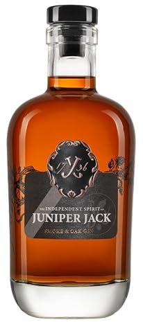 JUNIPER JACK “Smoke & Oak” Barrel Aged Gin – handcrafted in Dresden | Small Batch | dezente Eichenfasslagerung & feine Rauchnote | Für Gin-Kenner & Pur-Genießer