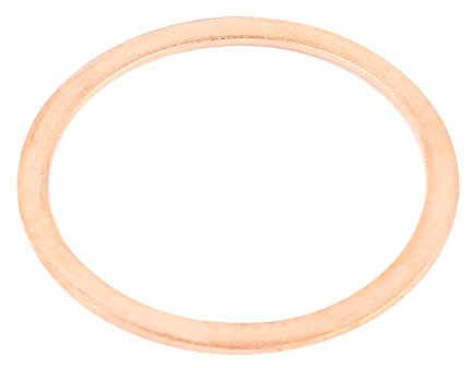 DTGN 42mm x 50mm x 1,5mm (IDxODxT) Plano Cobre Sellado Arandelas - 1Paquete - Bueno para Industrial Maquinaria M39 Tornillos - Cobre Plano Anillo Junta