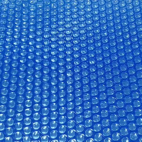 Cobertor Solar Piscina Cubierta Resistente For Bañera De Hidromasaje Con Ojales For Carrete, Manta Azul For Bañera De Spa De Tamaño Grande, For Piscinas Cuadradas Rectangulares Ovaladas Redondas, Mant