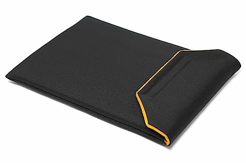 CushCase Sleeve Case for Google Pixel Tablet 2023 - Everyday Canvas (Black/Ochre)